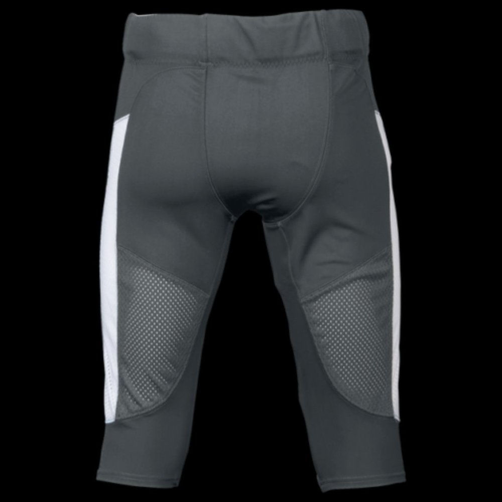 NIKE Men's Team Vapor Pro Football Pants Gray NEW - Picture 2 of 10